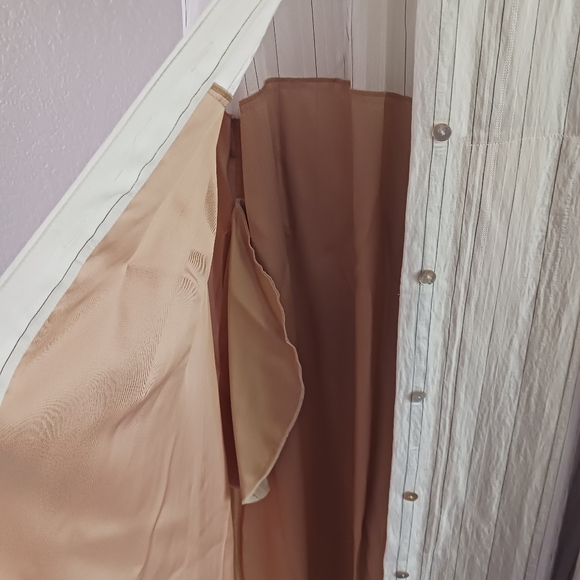 Vince‎ Drapey Button-Down Stripe Shirtdress - Picture 12 of 13